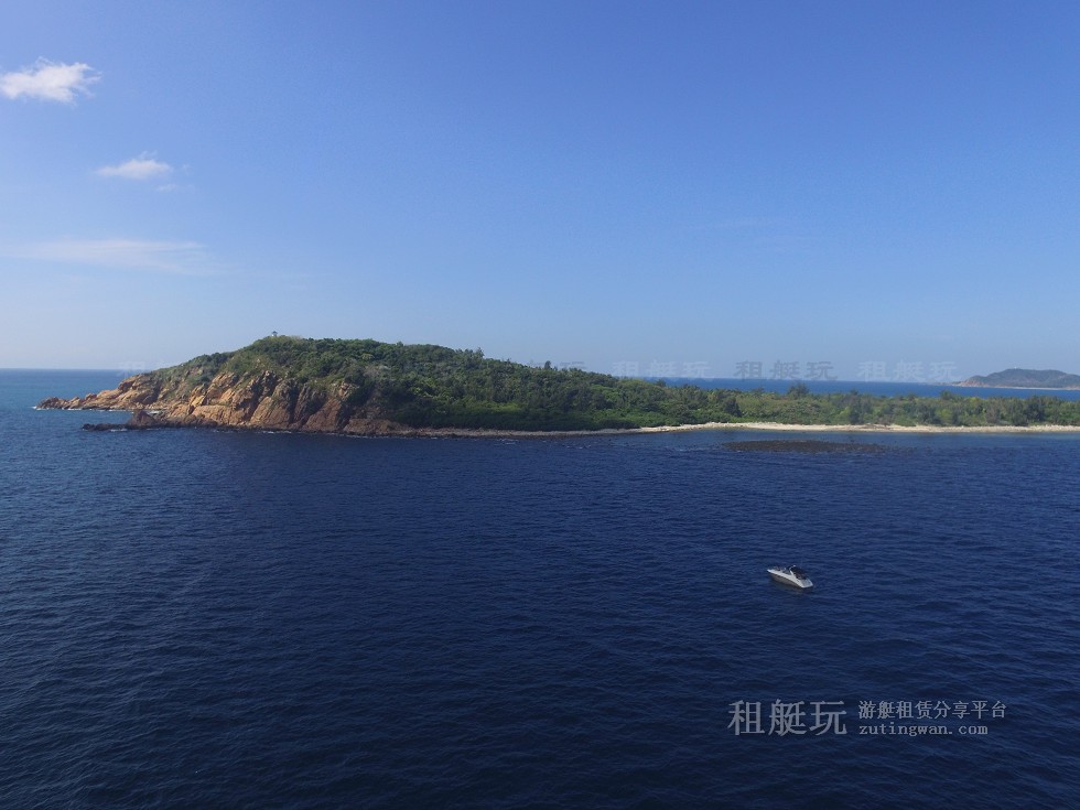 三亞旅游游艇租賃，三亞港至東島航線