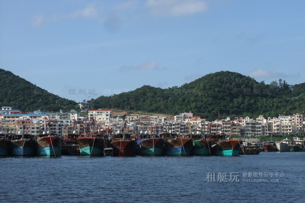 三亞旅游游艇租賃，三亞港至東島航線