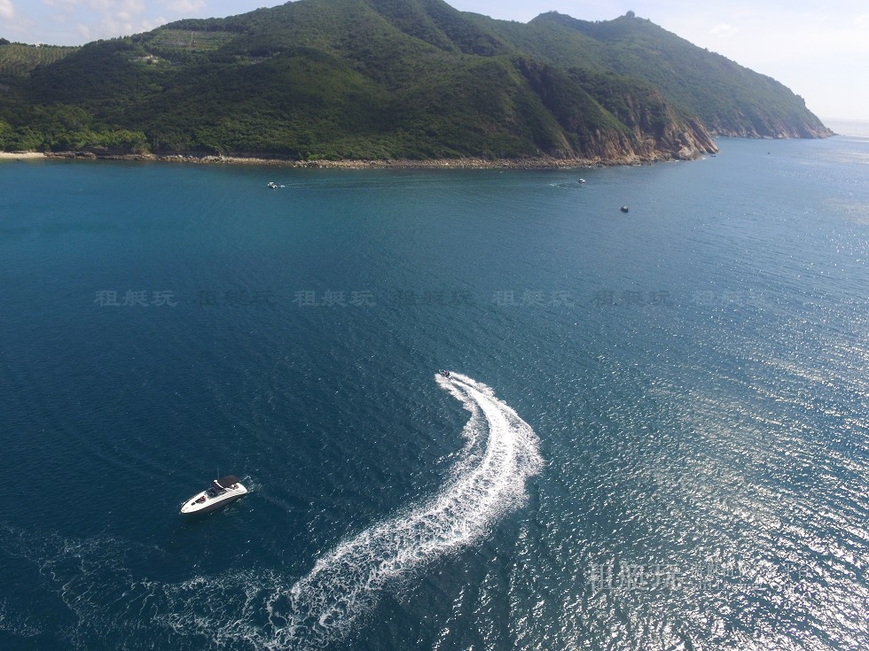 三亞旅游游艇租賃，三亞港至三亞角航線