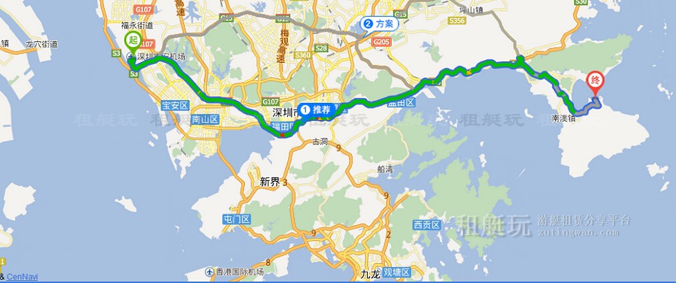 深圳大鵬新區(qū)東山社區(qū)海碓路七星灣游艇會